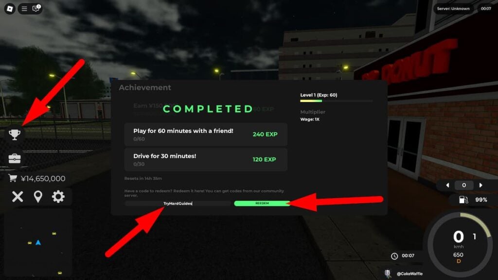How To Redeem Codes In Driving Experience Japan Roblox