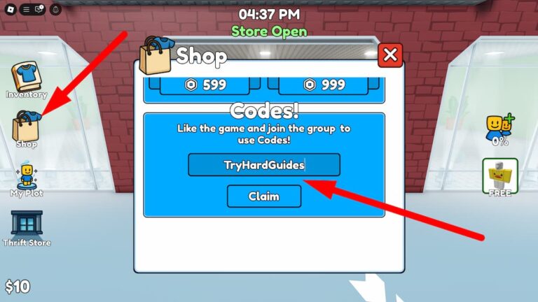 Go Thrift Shopping Codes (June 2026) - Try Hard Guides