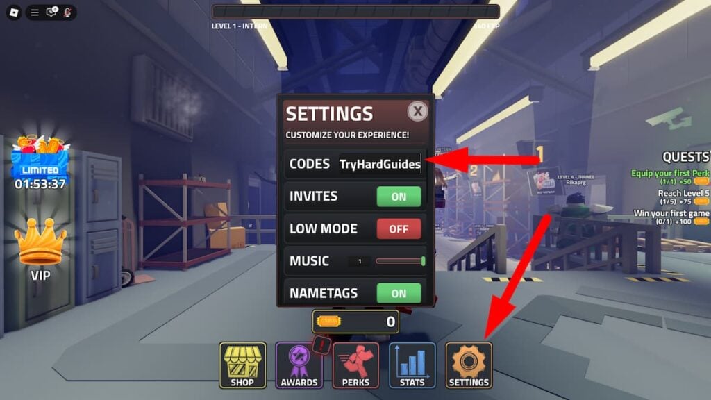 How To Redeem Codes In Night Shift Roblox