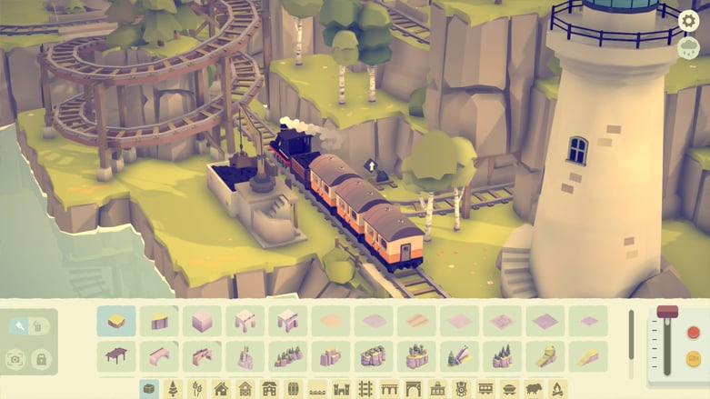 Islands And Trains Lighthouse