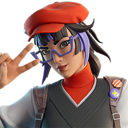 Fortnite Siena Nyte Skin of Cosmetic Icon Image