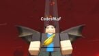Roblox Hell To Heaven Climb Avatar Wearing Black Demon Horns And Black Wings Standing Beneath Giant Stairs As People Attempt To Climb