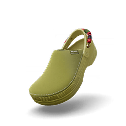 Fortnite Crocs Classic Crafted Clog 'aloe' Shoes of Cosmetic Set Image