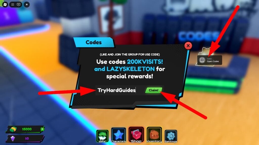 How To Redeem Codes In DodgeBall X Roblox