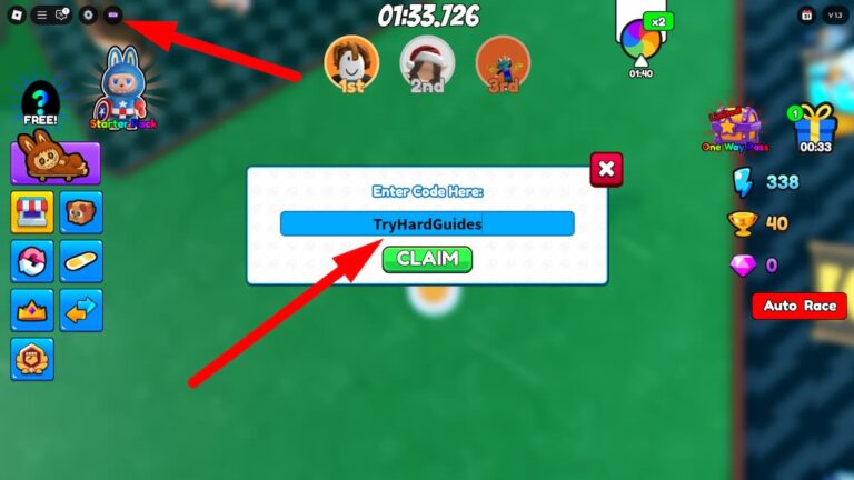 Labubu Race Codes [Snow] (March 2026) - Try Hard Guides
