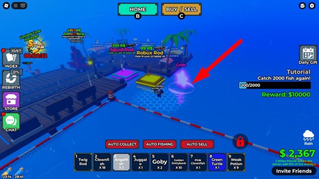 My Fishing Party Codes (July 2025) How To Redeem Codes In My Fishing Party Roblox