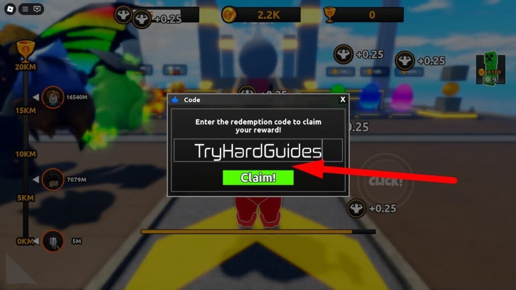 How To Redeem Codes In Sisyphus Muscle Push Roblox