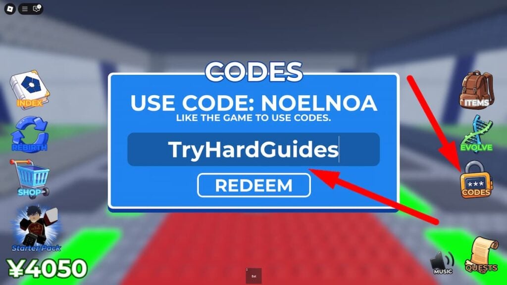 How To Redeem Codes In Steal A Blue Lock Character Roblox