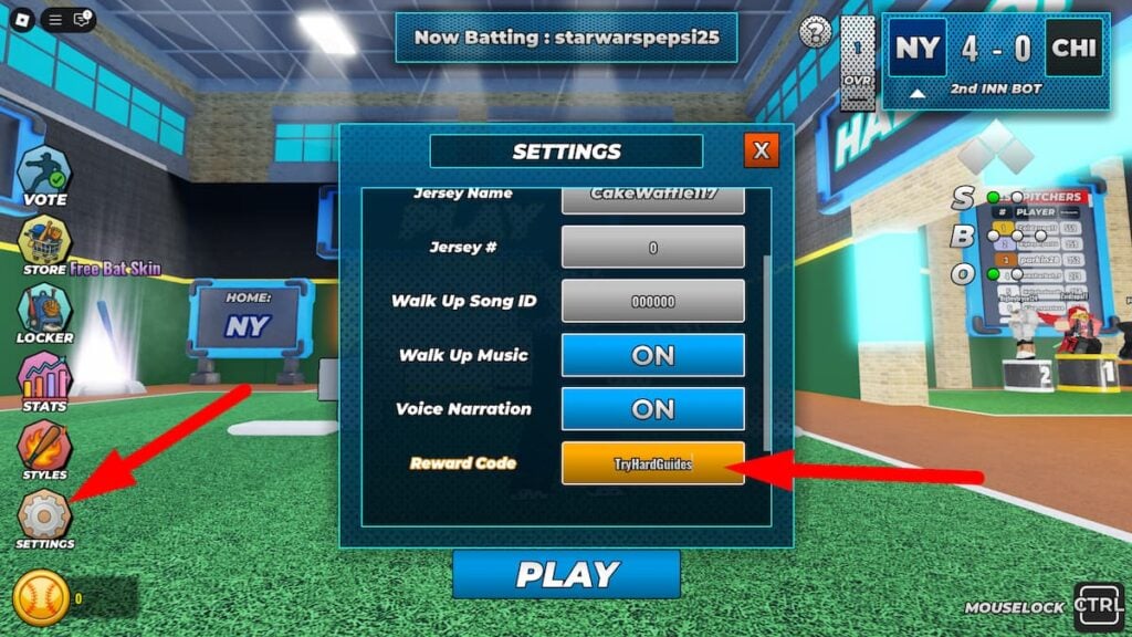 Superstar Baseball Codes (July 2025) How To Redeem Codes In Superstar Baseball Roblox