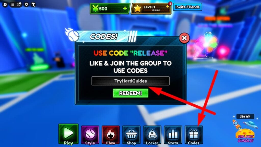 How To Redeem Codes In Tennis Zero Roblox
