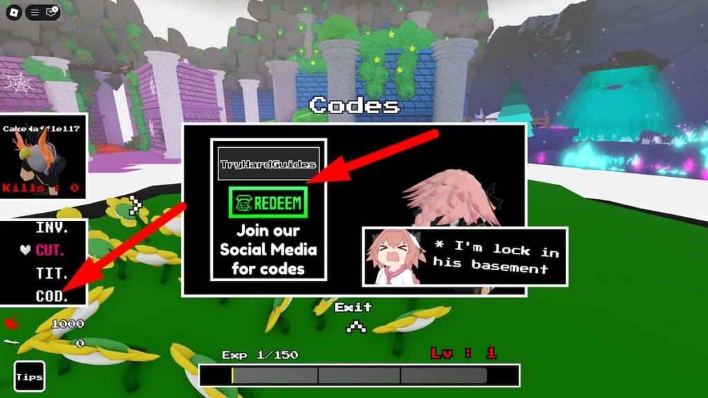 How To Redeem Codes In Undertale Rebuild TD Roblox