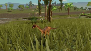 Roblox Dinosaur Life A Baby Dinosaur About To Nibble On Some Grass