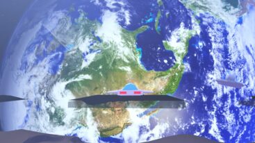 Roblox Evolve Your Spaceship White Spaceship Flying Through Space Heading Towards Planet Earth