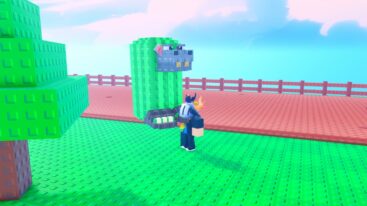 Roblox Poop A Brainrot Avatar Wearing Silver Helmet With Cat And Fire Holding A Cacto Hipopotamo Brainrot With Right Hand