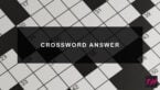 Featured Crossword Answer 3