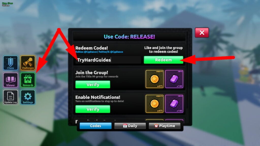 How To Redeem Codes In Blades Roblox