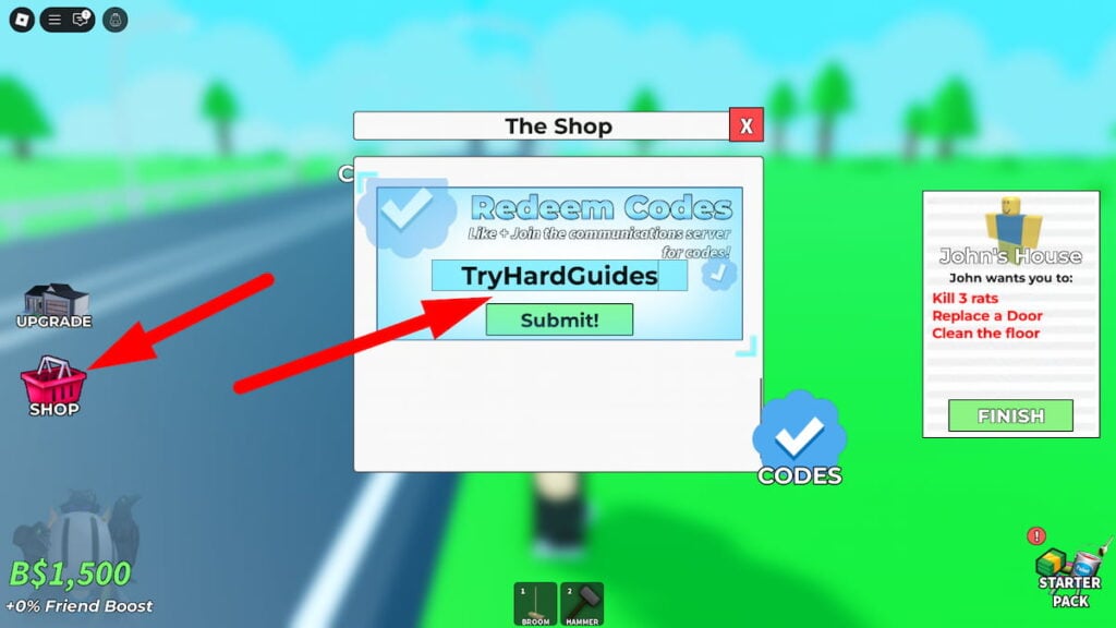 Clean a House Codes (August 2025) How To Redeem Codes In Clean A House Roblox
