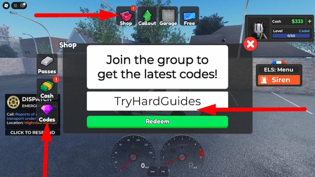 Dispatch Police Simulator Codes (August 2025) How To Redeem Codes In Dispatch Police Simulator Roblox