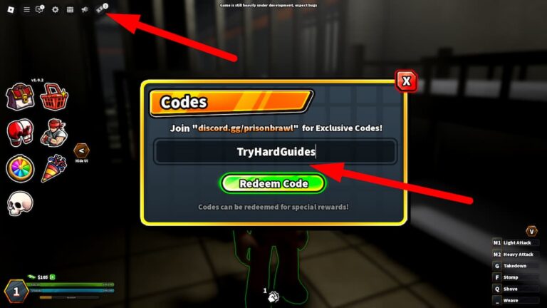 Prison Brawl Codes [Beta] (March 2026) - Try Hard Guides