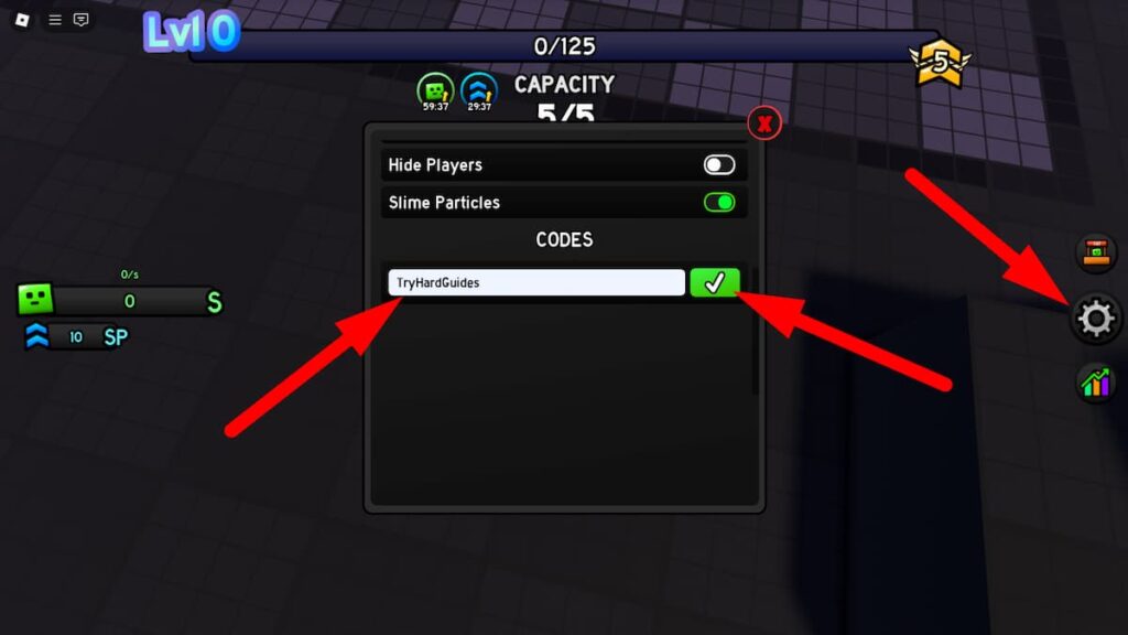 How To Redeem Codes In Slime Incremental Roblox