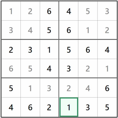 Mini Sudoku Answer 280