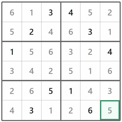 Mini Sudoku Answer 299