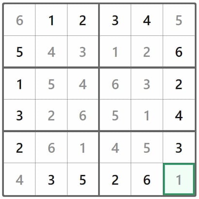 Mini Sudoku Answer 350