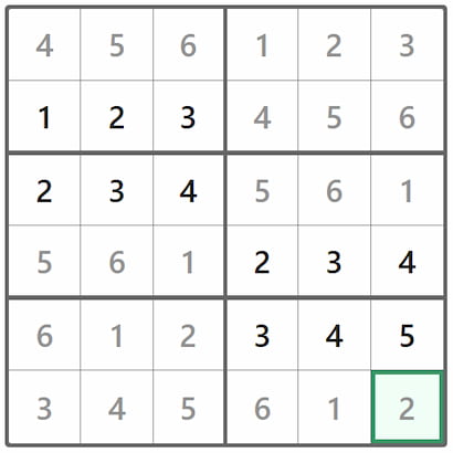 Mini Sudoku Answer 367