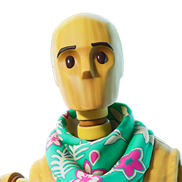 Fortnite Summer Dummy Skin of Cosmetic Icon Image