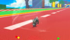 Roblox Animal Training A Brown Bunny Running Down A Red Road