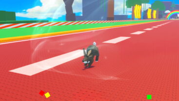 Roblox Animal Training A Brown Bunny Running Down A Red Road