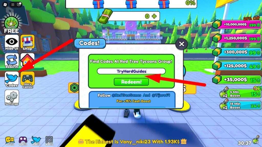 Donuts Tycoon Codes (September 2025) How To Redeem Codes In Donuts Tycoon Roblox