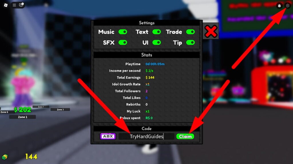 How To Redeem Codes In KPOP Your Idols Roblox