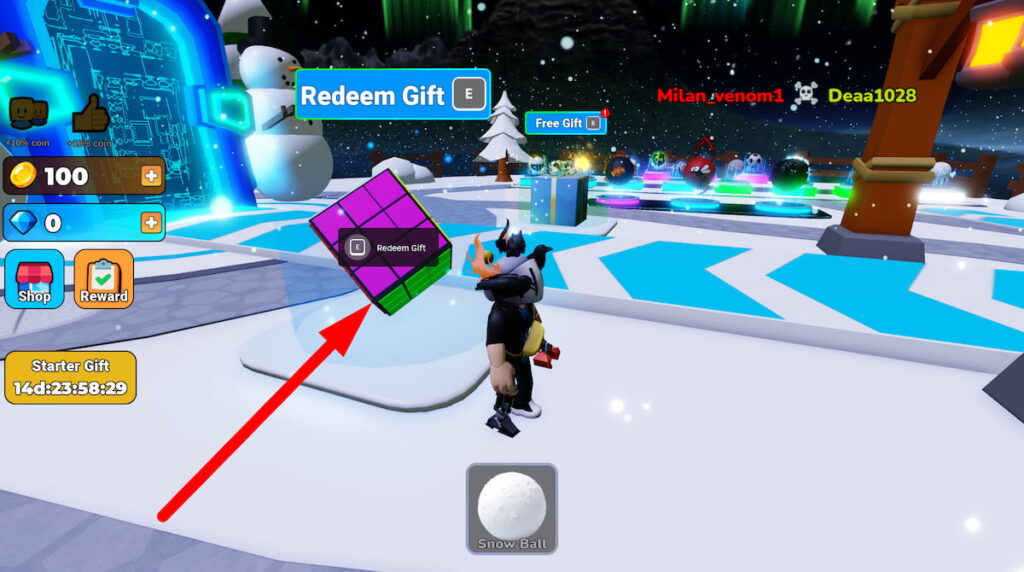 How To Redeem Codes In Snowball Battles Roblox