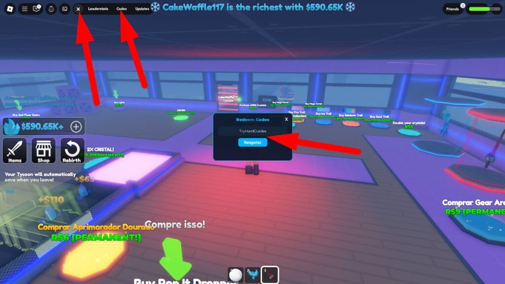 How To Redeem Codes In Waifu Tycoon Roblox