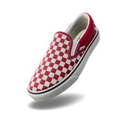 Fortnite Vans Classic Slip-on Checkerboard 'chili Pepper' Shoes of Cosmetic Set Image