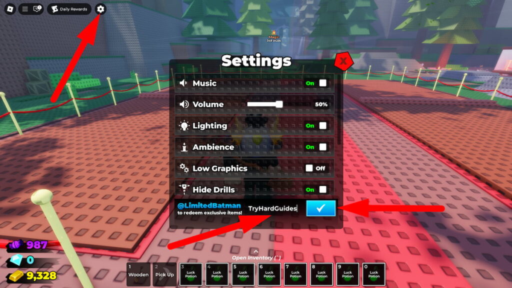 How To Redeem Codes In Artifacts Roblox