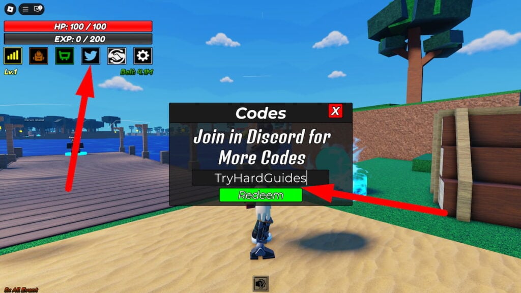 How To Redeem Codes In Shadow Piece Roblox