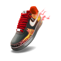 Fortnite Nike Air Force 1 'berserker' Shoes of Cosmetic Set Image
