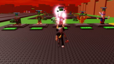 Roblox Spin A Brainrot Avatar Wearing Silver Helmet And Claw Arm Standing In Front Of Brainrot God Tier Epic And Others Near Green Switches