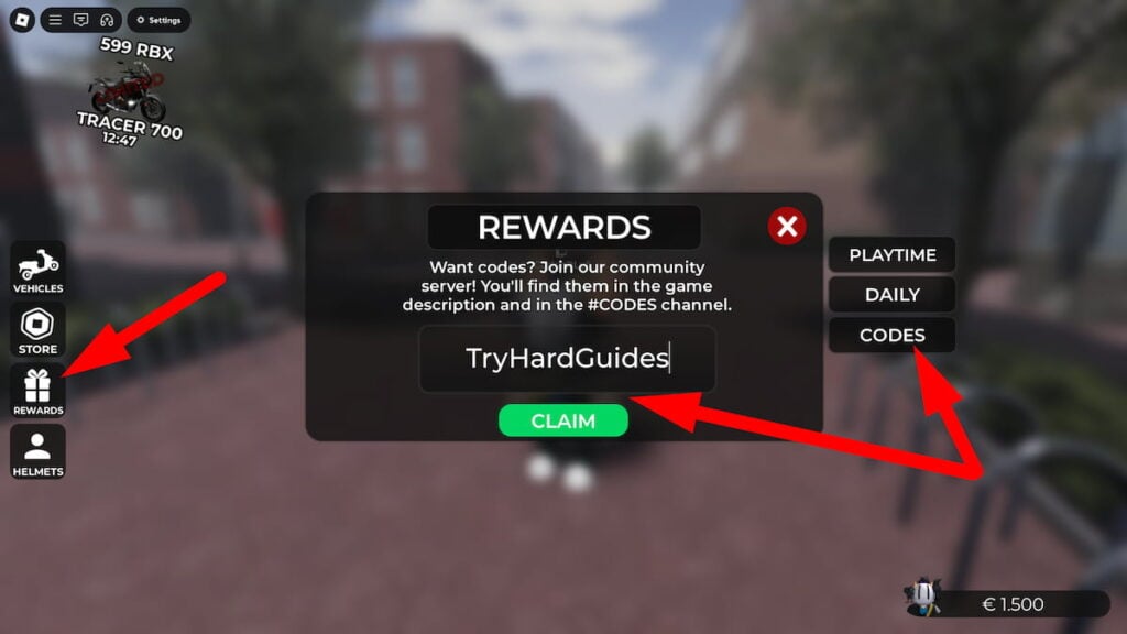 How To Redeem Codes In Bikelife Netherlands Roblox