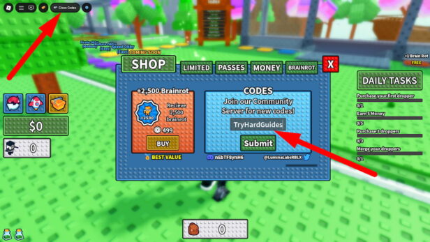 Merge a Brainrot Codes (March 2026) - Try Hard Guides