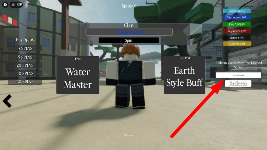 How To Redeem Codes In Shinobi Reborn Roblox