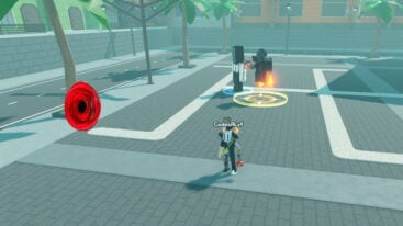 Roblox Skibidi Masters Tower Defense Avatar Wearing Silver Helmet Standing Near Red Portal As Skibidi Units Behind