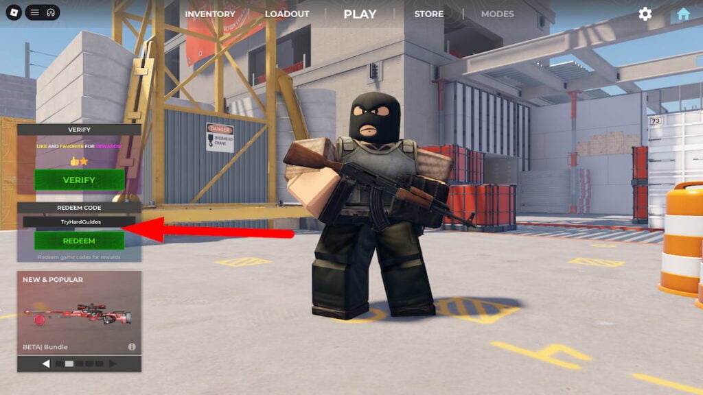 How To Redeem Codes In BloxStrike Roblox