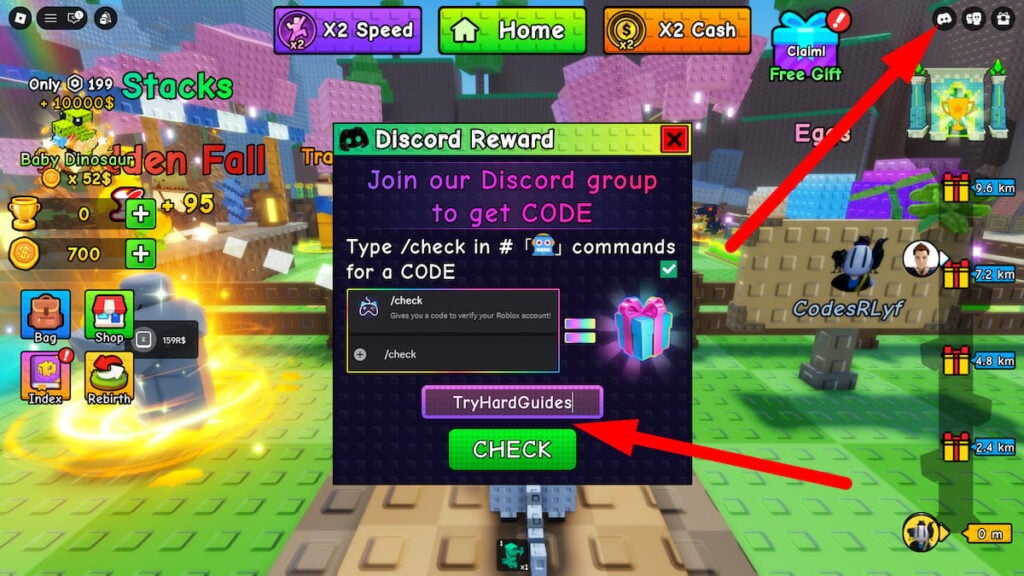 How To Redeem Codes In Build To Climb Roblox