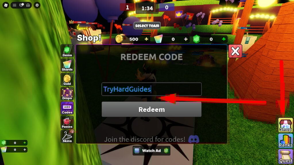 How To Redeem Codes In Clashers Royale Roblox