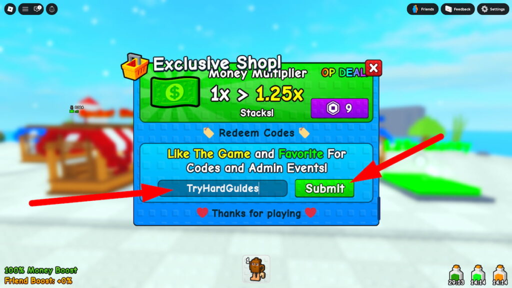 How To Redeem Codes In Rocket A Brainrot Roblox