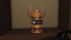Roblox Heist The Neighbor A Golden 5th Annual Bloxy Award Trophy With A Steal Award Prompt