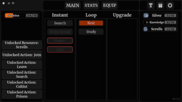 Roblox Magic Divinity Lots Of Text On Screen Showing Upgrades Stats Main Equip And More
